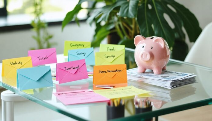 separate funds for goals
